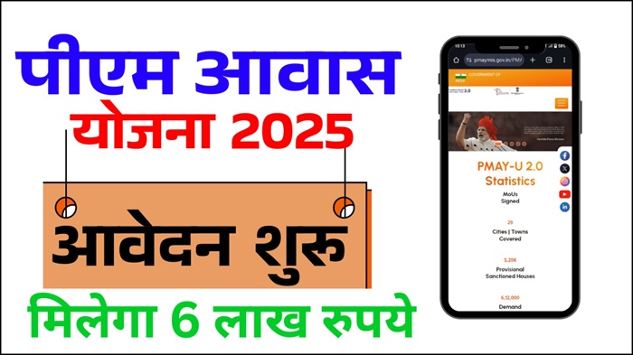 PM Awas Urban 2.0 Online Apply 2025