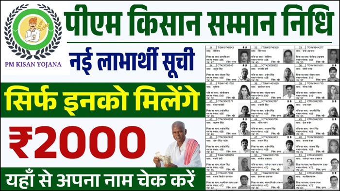 PM Kisan Beneficiary List