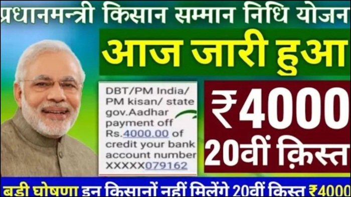 PM Kisan 20th Installment Date