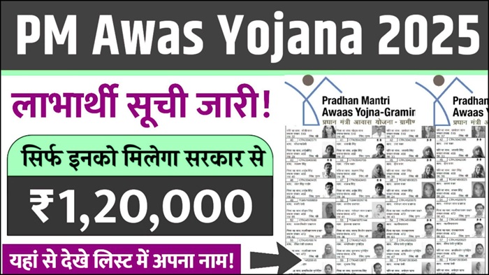 PM Awas Yojana Beneficiary List