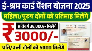 E Shram Card Pension Yojana