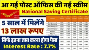 Post Office NSC Scheme