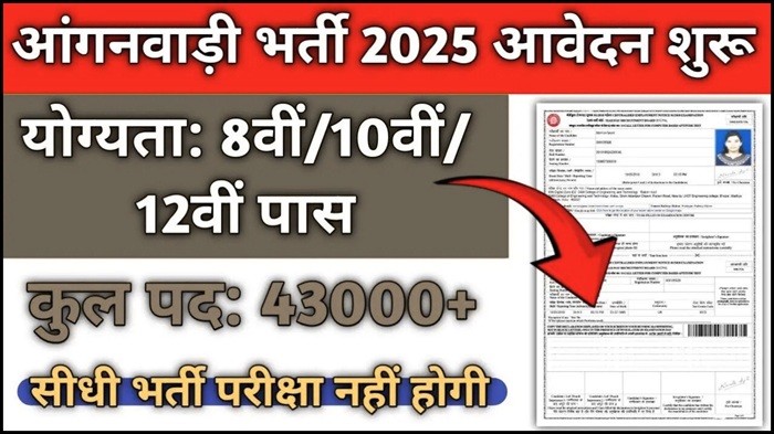 Anganwadi Vacancy 2025