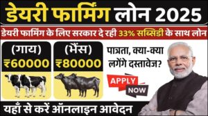 Dairy Farming Loan Apply Online