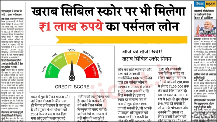 Personal Loan for Low Cibil Score